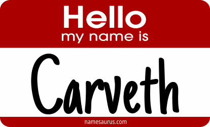 Hello my name is Carveth png download