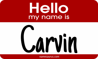 Hello my name is Carvin png download