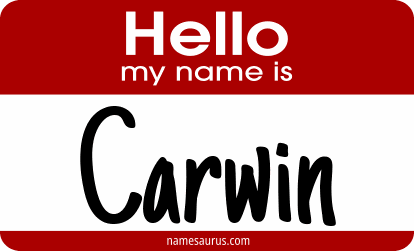 Hello my name is Carwin png download