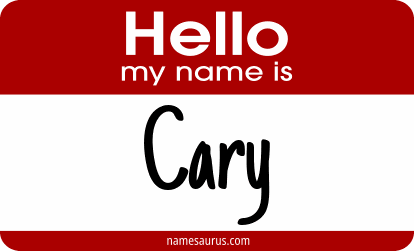 Hello my name is Cary png download