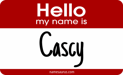 Hello my name is Cascy png download
