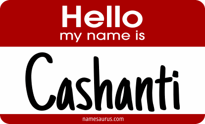 Hello my name is Cashanti png download