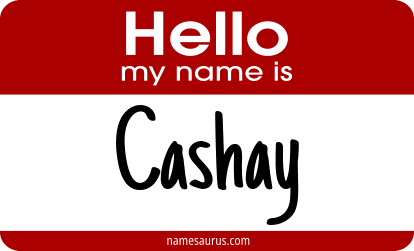 Hello my name is Cashay png download