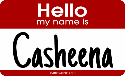 Hello my name is Casheena png download