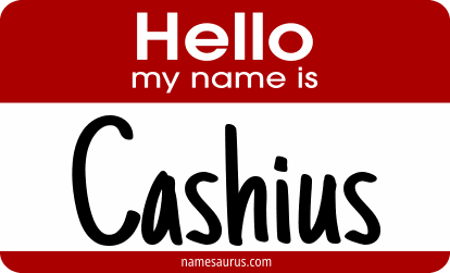 Hello my name is Cashius png download