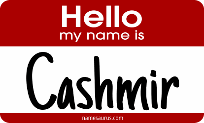 Hello my name is Cashmir png download