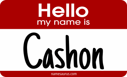 Hello my name is Cashon png download