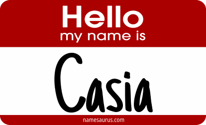 Hello my name is Casia png download