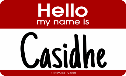 Hello my name is Casidhe png download