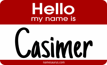Hello my name is Casimer png download