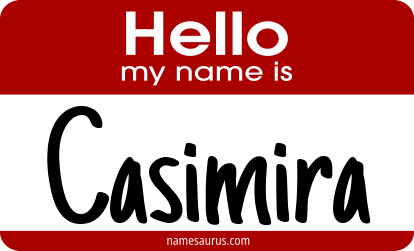 Hello my name is Casimira png download