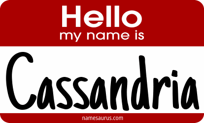 Hello my name is Cassandria png download