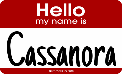 Hello my name is Cassanora png download