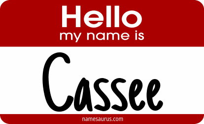 Hello my name is Cassee png download