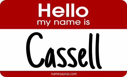 Hello my name is Cassell png download