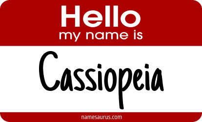 Hello my name is Cassiopeia png download