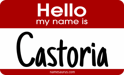 Hello my name is Castoria png download