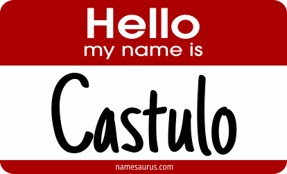 Hello my name is Castulo png download