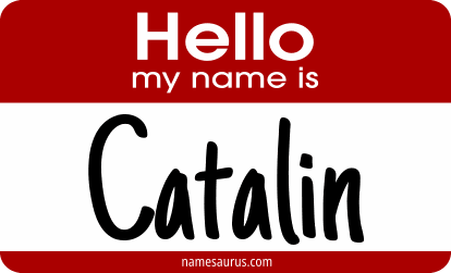 Hello my name is Catalin png download