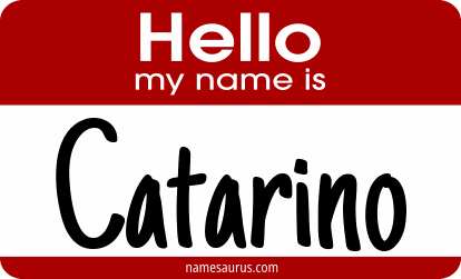 Hello my name is Catarino png download