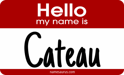 Hello my name is Cateau png download