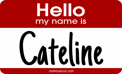 Hello my name is Cateline png download