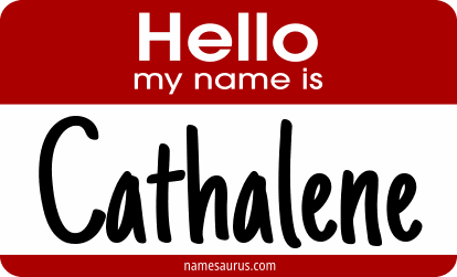 Hello my name is Cathalene png download