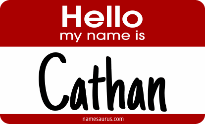 Hello my name is Cathan png download