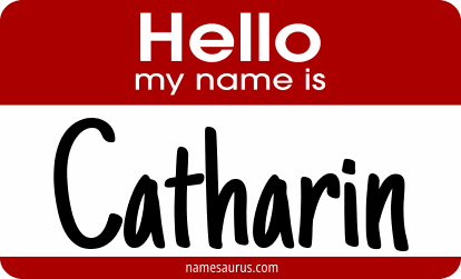 Hello my name is Catharin png download