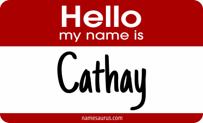 Hello my name is Cathay png download