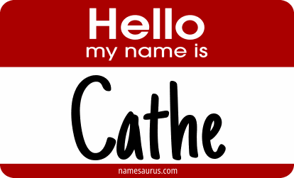 Hello my name is Cathe png download