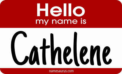 Hello my name is Cathelene png download