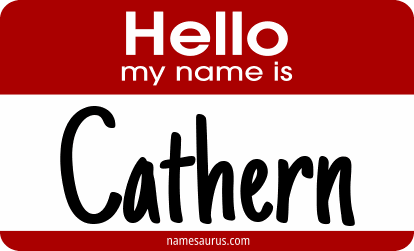 Hello my name is Cathern png download