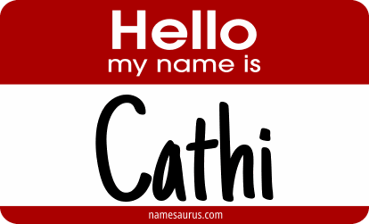Hello my name is Cathi png download