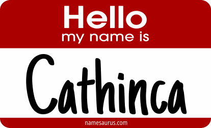 Hello my name is Cathinca png download