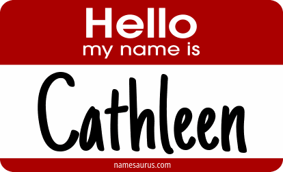 Hello my name is Cathleen png download