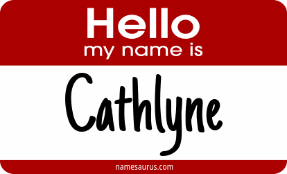 Hello my name is Cathlyne png download