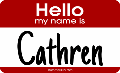 Hello my name is Cathren png download
