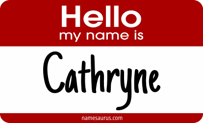 Hello my name is Cathryne png download