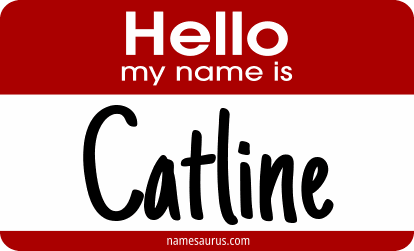 Hello my name is Catline png download