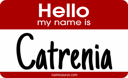 Hello my name is Catrenia png download