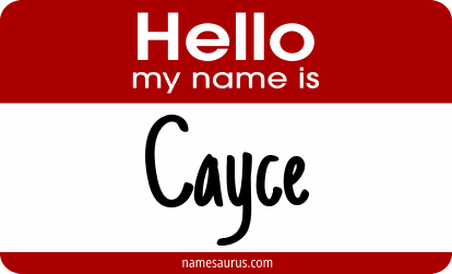 Hello my name is Cayce png download