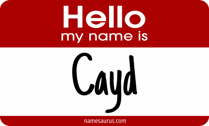 Hello my name is Cayd png download
