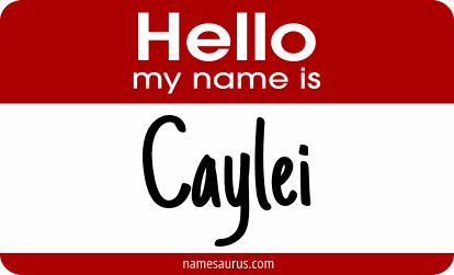 Hello my name is Caylei png download
