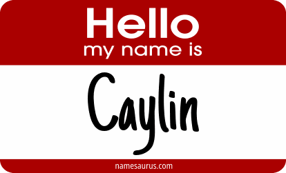 Hello my name is Caylin png download
