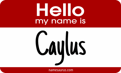 Hello my name is Caylus png download