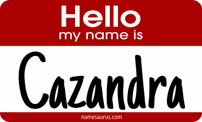 Hello my name is Cazandra png download