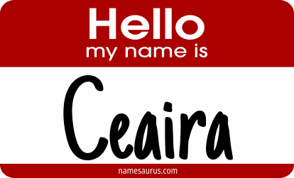 Hello my name is Ceaira png download