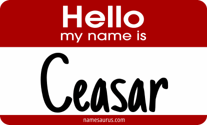 Hello my name is Ceasar png download