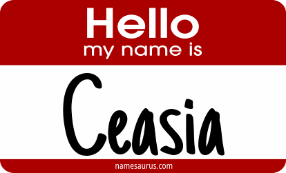 Hello my name is Ceasia png download